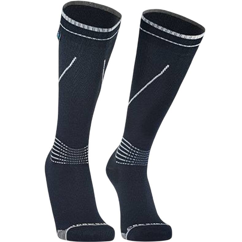 Водонепроникні шкарпетки DEXSHELL Longlite Socks 2.0 L Gray Stripes (DS72506JBG-L)
