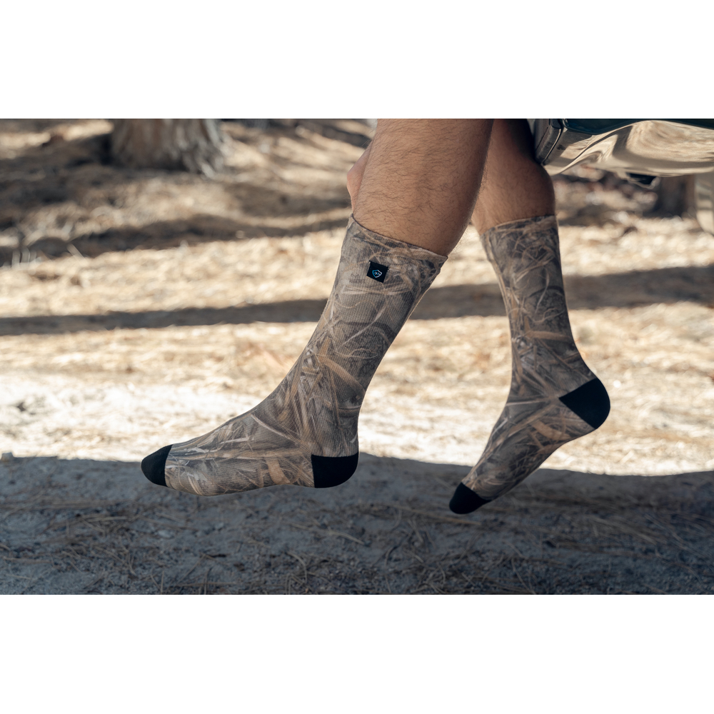 Водонепроникні шкарпетки DEXSHELL StormBLOK 2.0 Socks XL Camouflage (DS827RTC2.0-XL) Сезон демісезонний