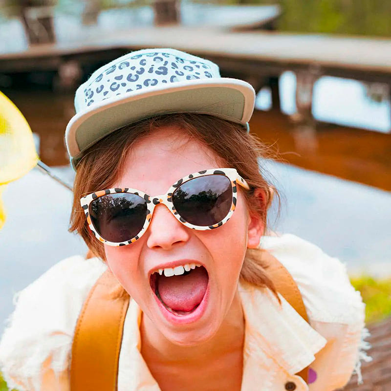 Зовнішній вигляд Сонцезахисні окуляри KI ET LA BuZZ 4-6 Leopard (63883)