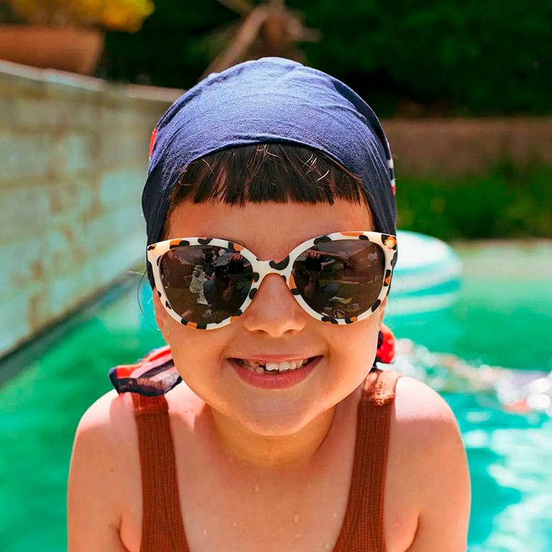 Замовити Сонцезахисні окуляри KI ET LA BuZZ 6-9 Leopard (63890)