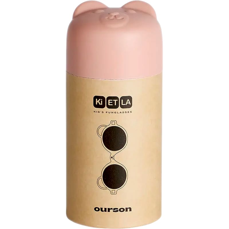 Сонцезахисні окуляри KI ET LA OURSON 1-2 Peach (83012) Розділ аксесуари