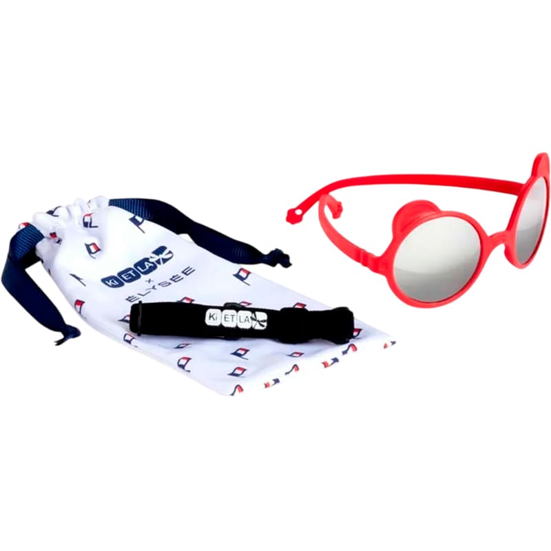 Сонцезахисні окуляри KI ET LA OURSON 1-2 Red (63180) Сезон літній