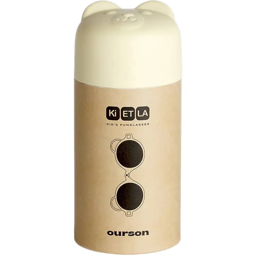 Солнцезащитные очки KI ET LA OURSON 2-4 Cream (66310) Раздел аксессуары