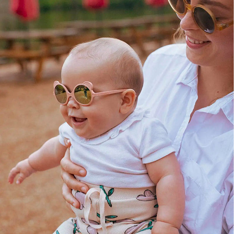 Зовнішній вигляд Сонцезахисні окуляри KI ET LA OURSON 2-4 Peach (63029)