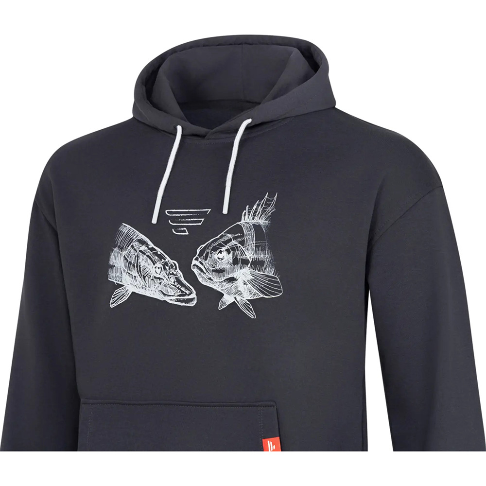 Кофта FAVORITE Fish Dialog S Dark Grey (1693.09.53) Вид худі