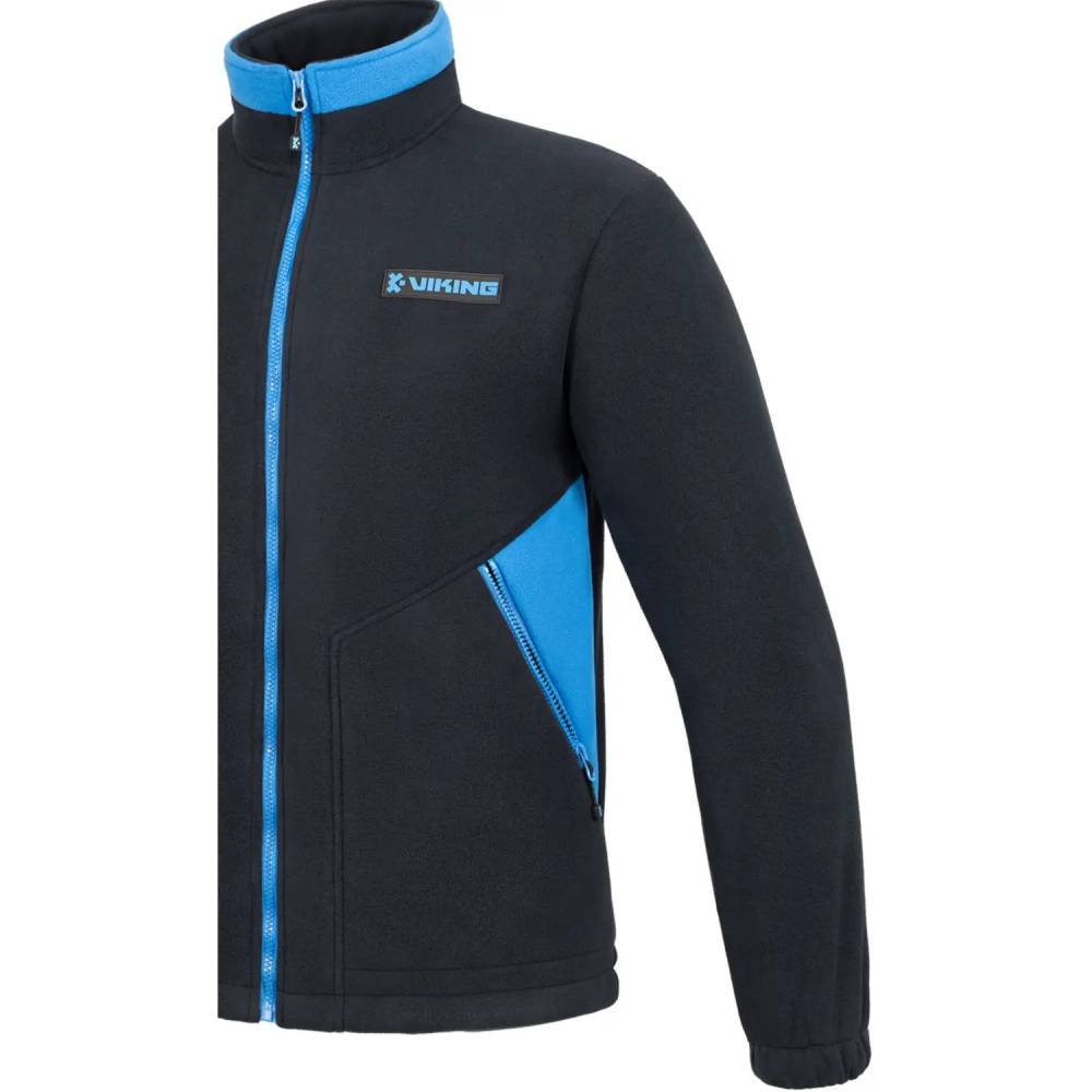 Кофта VIKING FISHING ODIS M Polar Fleece Black/Blue (1919.06.97) Сезон демисезонный