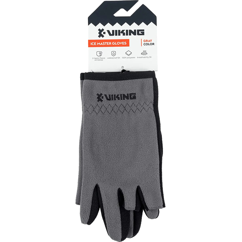 Рукавички VIKING FISHING Ice Master Gloves M Graphite (1919.05.63) Стать чоловіча