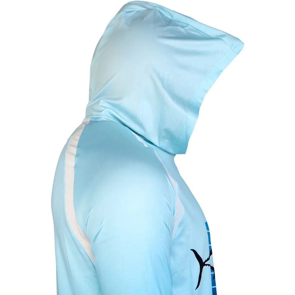Реглан FAVORITE Hooded Jersey Tuna XL Blue (HJBT-B-XL) Розділ легка