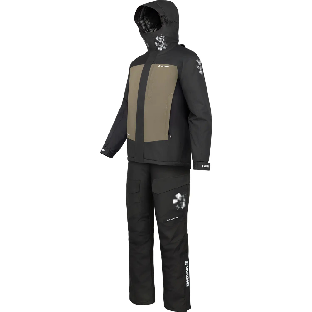 Фото Напівкомбінезон VIKING FISHING Ice Light L Black / Khaki (1919.08.96)