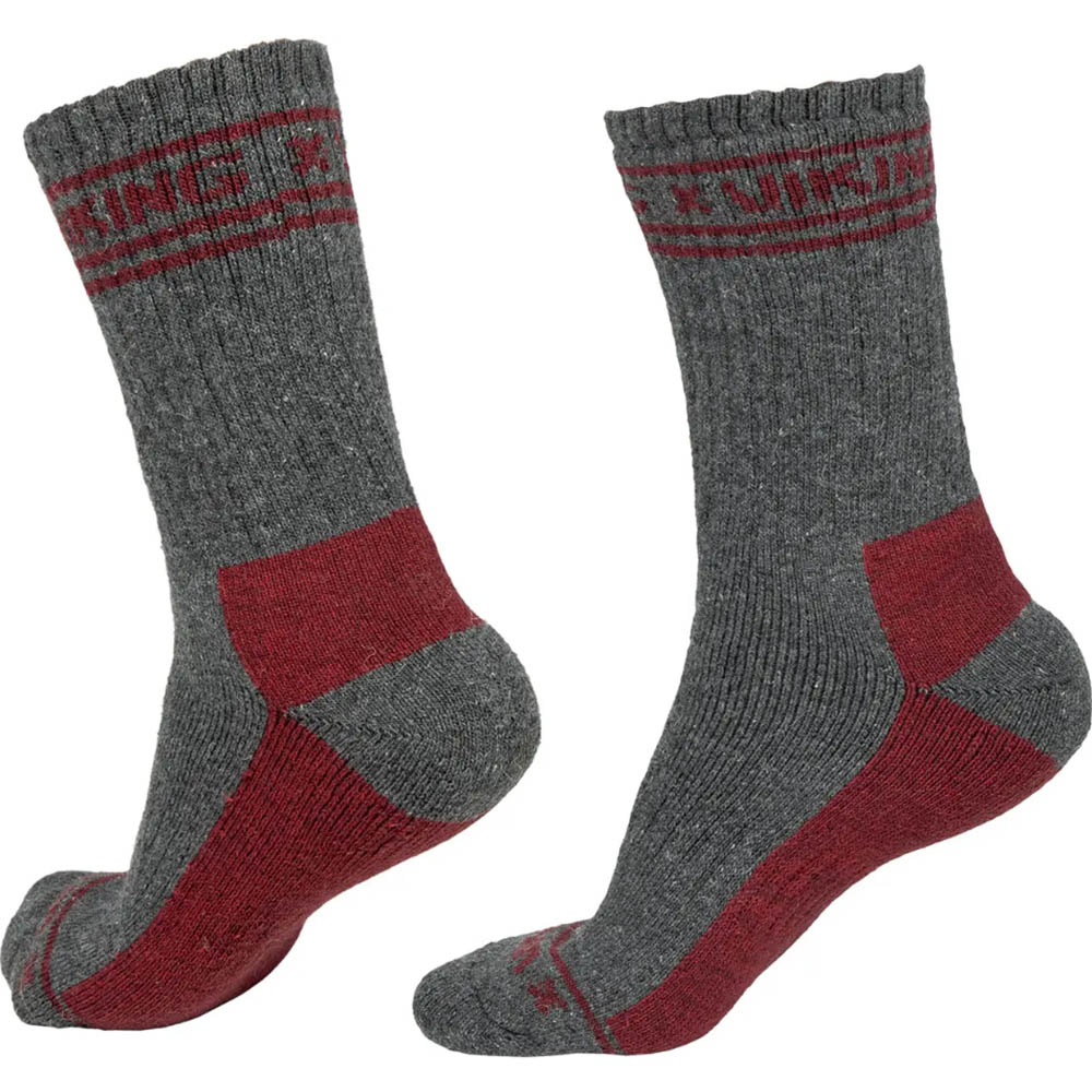 Шкарпетки VIKING FISHING Yeti 36-38 S Magenta-Grey (1919.05.84)