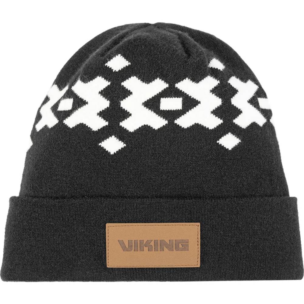Шапка VIKING FISHING Одяг Ornament 58 Black-White (1919.10.05) Стать чоловіча