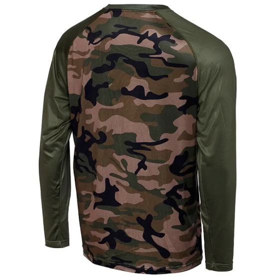 Реглан PROLOGIC UV Camo Long Sleeve T-Shirt XXL Green Camo (76494) Сезон літній
