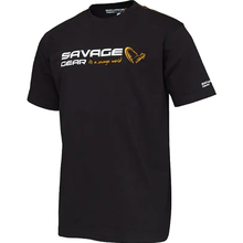 Футболка SAVAGE GEAR Signature Logo T-Shirt XL Black ink (73647)