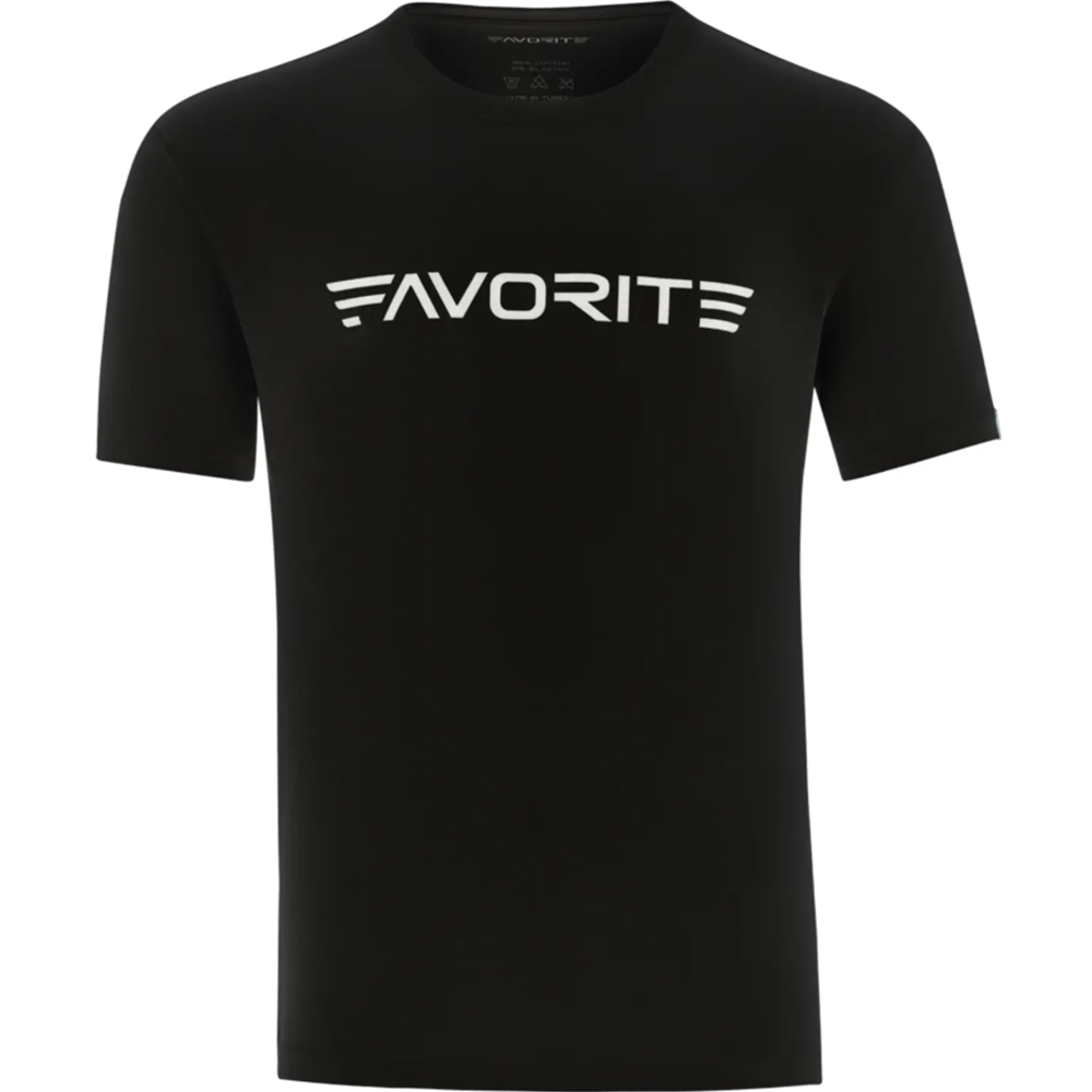 Футболка FAVORITE WhiteLogo M Black (1693.09.77)