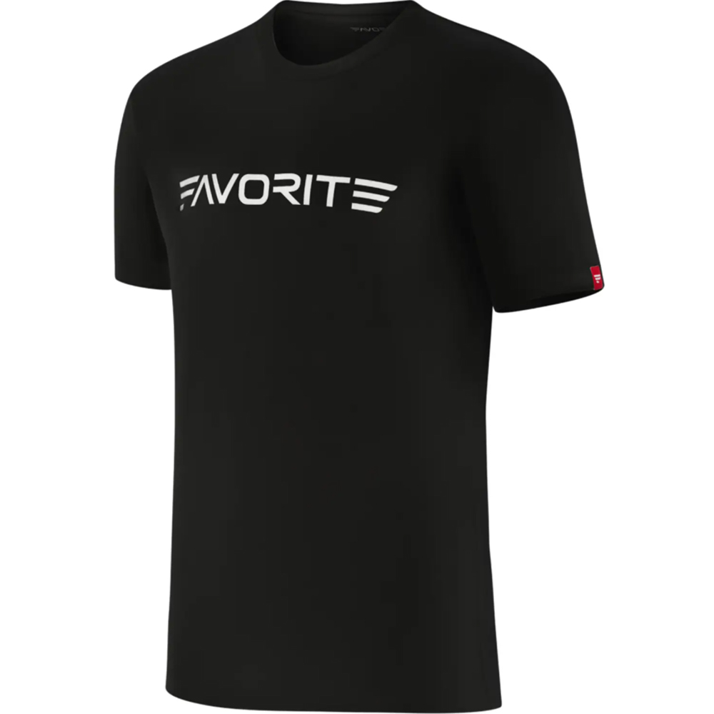 Футболка FAVORITE WhiteLogo XL Black (1693.09.79) Пол мужская