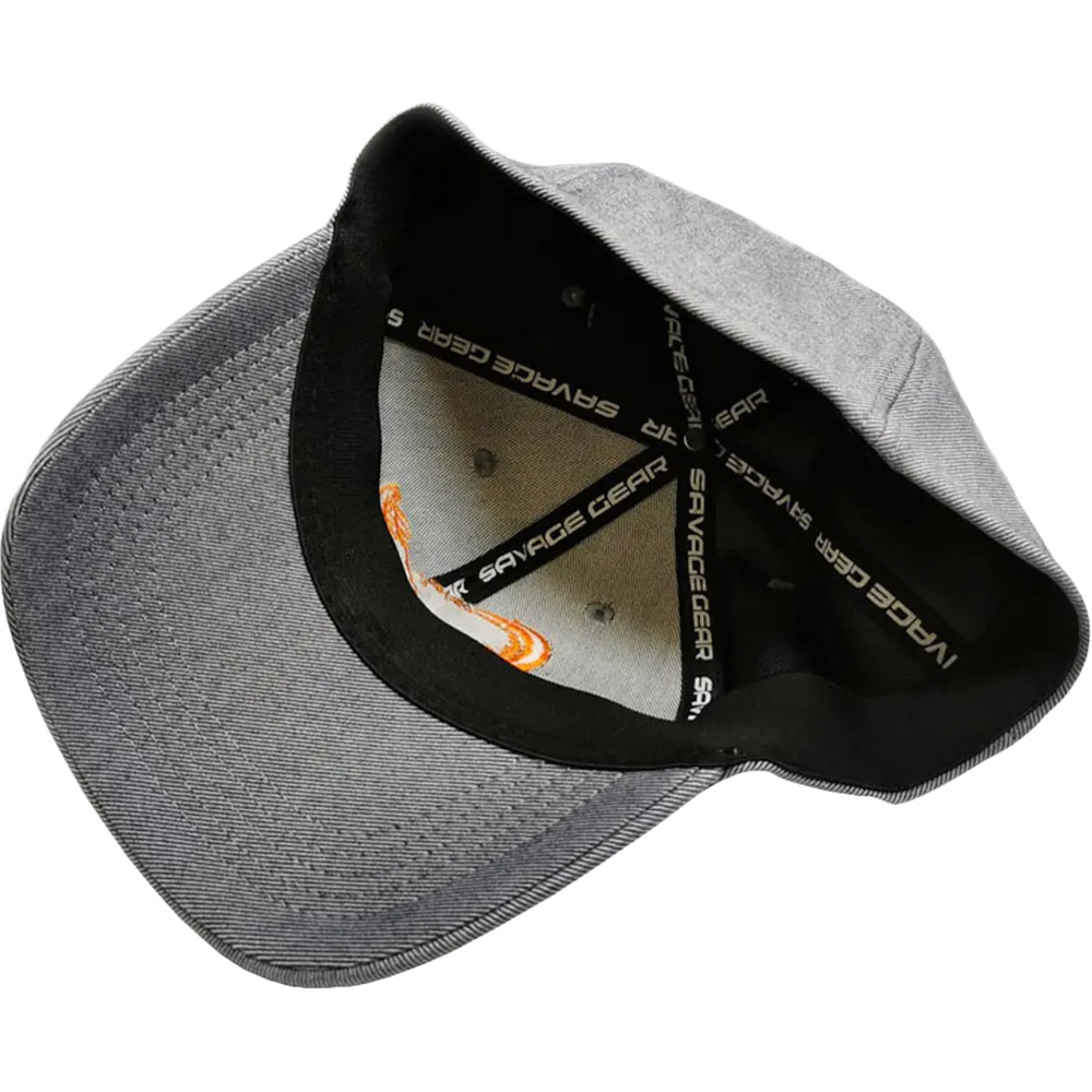 Кепка SAVAGE GEAR Classic Jaw Cap One size Grey Melange (73707) Пол женская