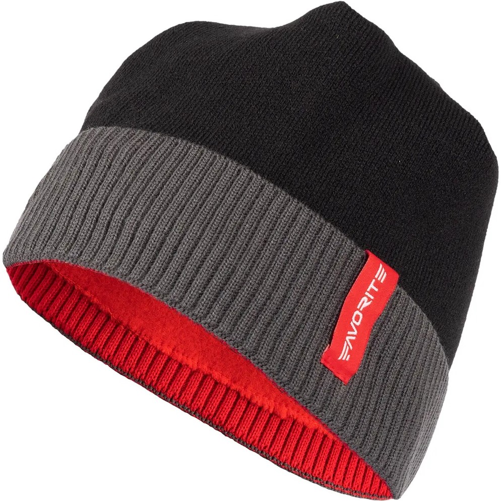 Шапка FAVORITE Fleece Hat 56 Black/Red (1693.08.89)