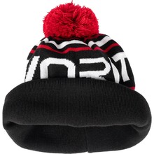 Шапка FAVORITE Pompon Hat 56 Black White Logo (1693.08.85)