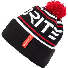 Шапка FAVORITE Pompon Hat 56 Black White Logo (1693.08.85)