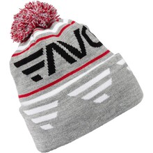 Шапка FAVORITE Pompon Hat 56 Gray Black Logo (1693.08.86)