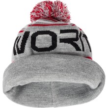 Шапка FAVORITE Pompon Hat 56 Gray Black Logo (1693.08.86)