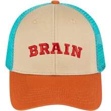 Кепка BRAIN Red Logo 60 Beige/Coffee (1858.82.79)