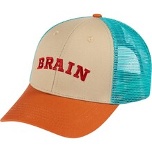 Кепка BRAIN Red Logo 60 Beige/Coffee (1858.82.79)