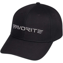 Кепка FAVORITE Long Silver Logo 58 Вlack (1693.12.89)