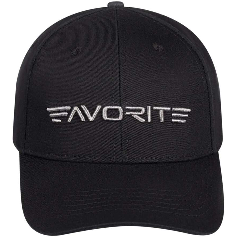 Кепка FAVORITE Long Silver Logo 58 Вlack (1693.12.89)