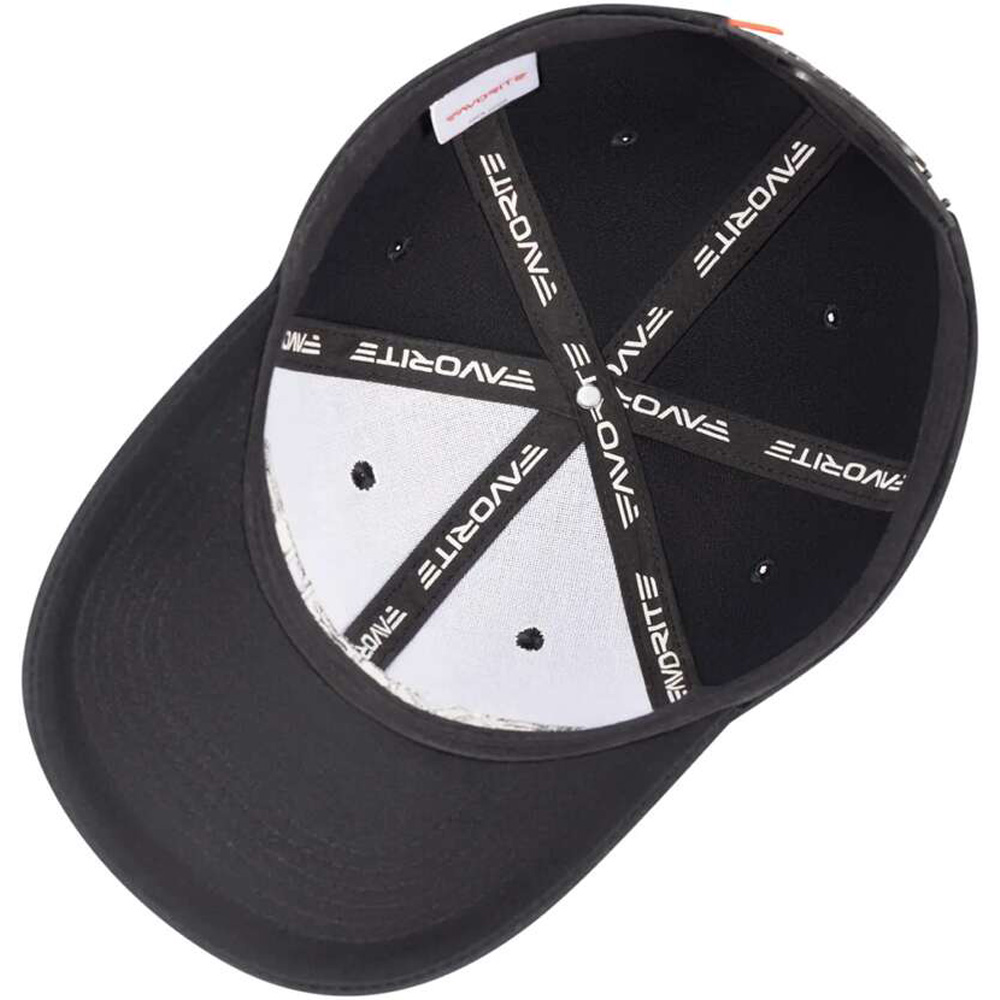 Кепка FAVORITE Long Silver Logo 58 Вlack (1693.12.89) Розділ аксесуари