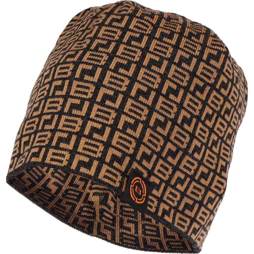 Шапка BRAIN с паттерном 58 Black/brown (1858.82.57)