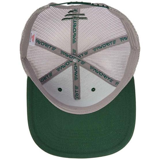 Кепка FAVORITE Pike 58 Gray/Green (1693.55.72) Вид кепка