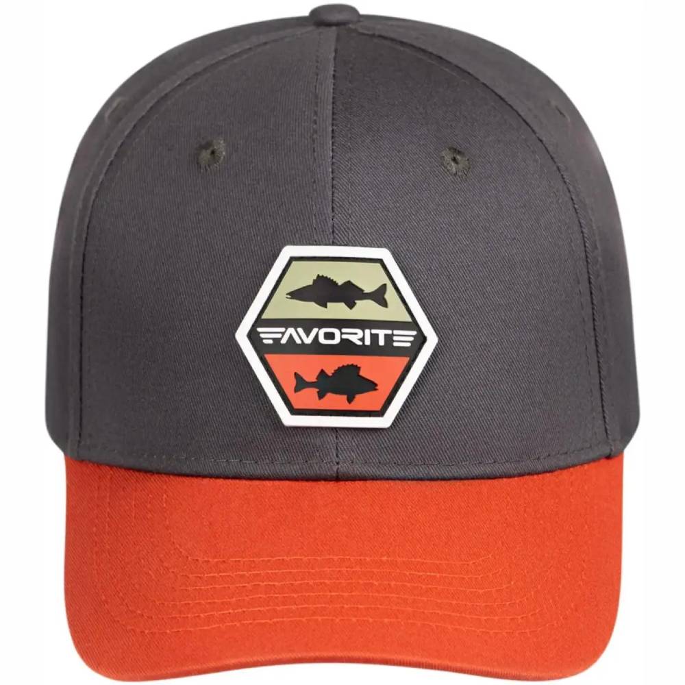 Кепка FAVORITE Fish Patch 60 Red/Gray (1693.12.93) Стать жіноча