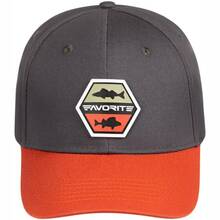 Кепка FAVORITE Fish Patch 60 Red/Gray (1693.12.93)