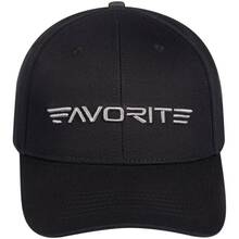 Кепка FAVORITE Long Silver Logo 60 Black (1693.12.90)