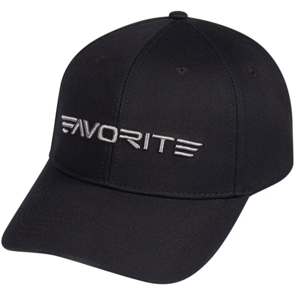 Кепка FAVORITE Long Silver Logo 60 Black (1693.12.90)