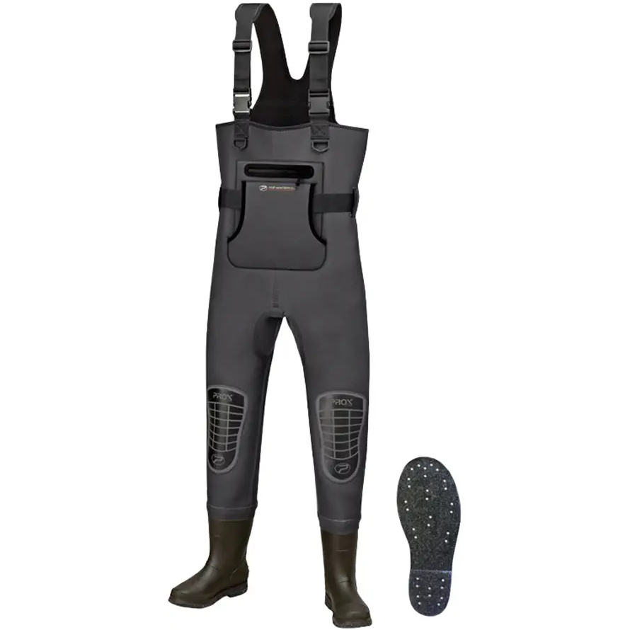 Вейдерси PROX 3D Inner Chloroprene Wader Felt Spike L Black (PX8725L)