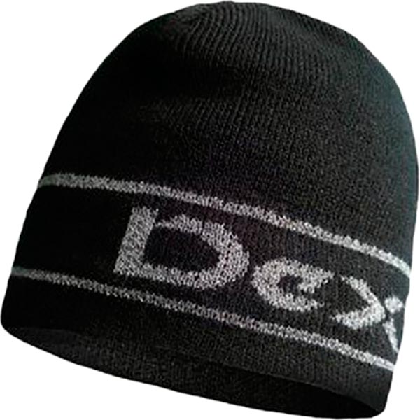 Шапка DEXSHELL Beanie Reflective Logo L/XL 58-60 см Black/Grey (DH373BLKLXL)