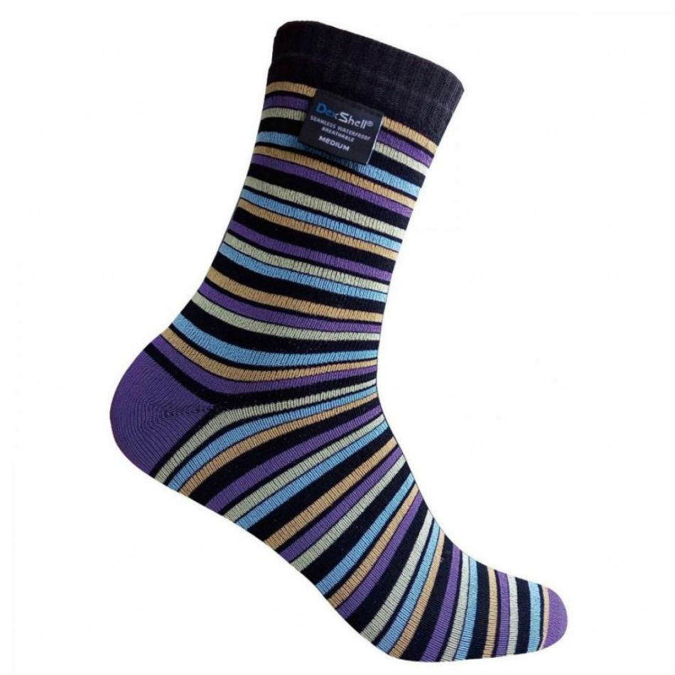 

Носки DEXSHELL Ultra Flex Socks Stripe L (DS653STRIPEL), Ultra Flex Socks Stripe L шкарп.водонепр.в смужку