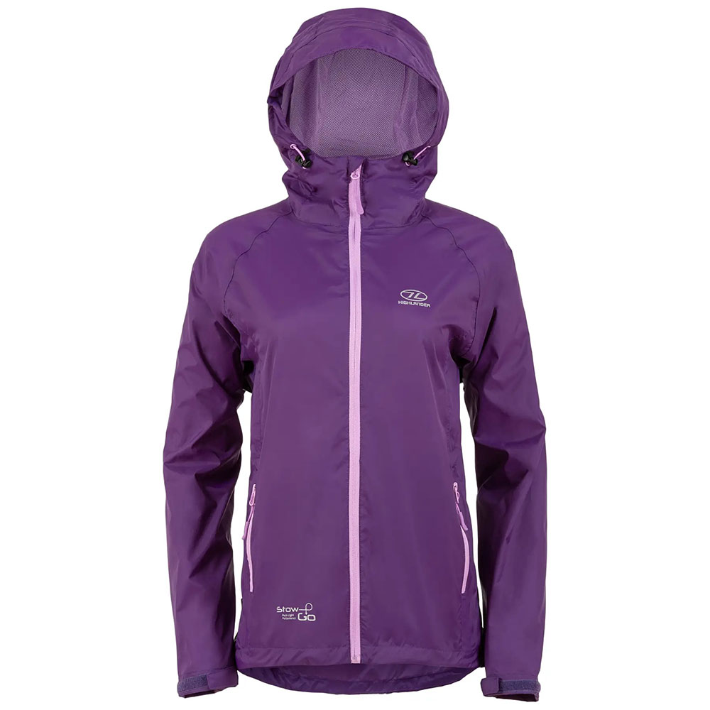 Ветровка HIGHLANDER Stow & Go Pack Away Rain Jacket Purple XL (JAC077L-PE-XL)