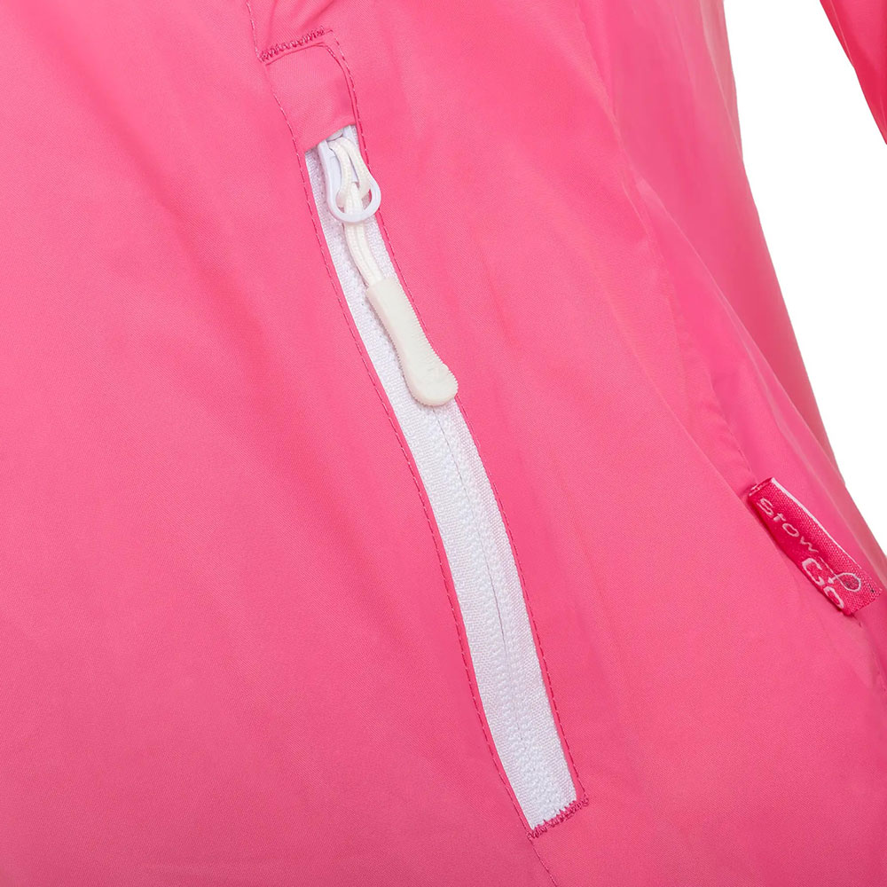 Ветровка HIGHLANDER Stow & Go Pack Away Rain Jacket Pink M (JAC077L-PK-M) Вид куртка