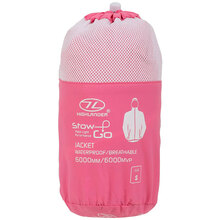 Ветровка HIGHLANDER Stow & Go Pack Away Rain Jacket Pink XS (JAC077L-PK-XS)