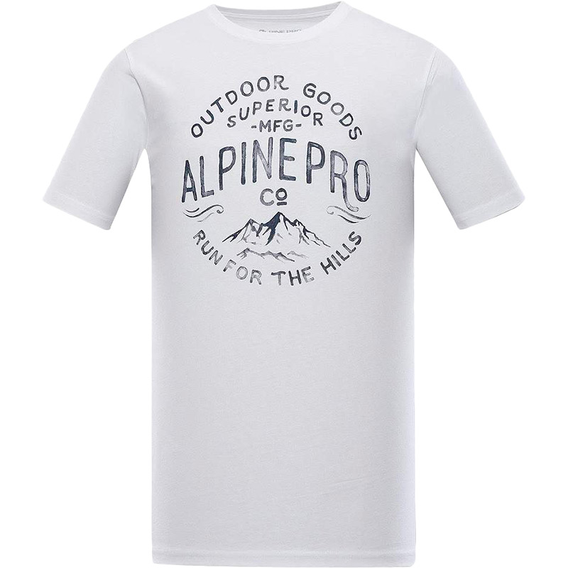 

Футболка ALPINE PRO UNEG 9 MTST578 000PI XL White (007.013.1088), Футболка ч UNEG 9 MTST578 000PI - XL - білий - ч