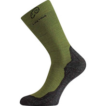 Шкарпетки LASTING WHI 699 M Green/Grey (002.003.2663)