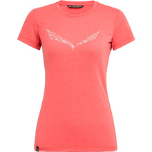 Футболка SALEWA SOLID DRI-REL W S/S TEE 27019 1535 L 44/38 Pink (013.002.6967)