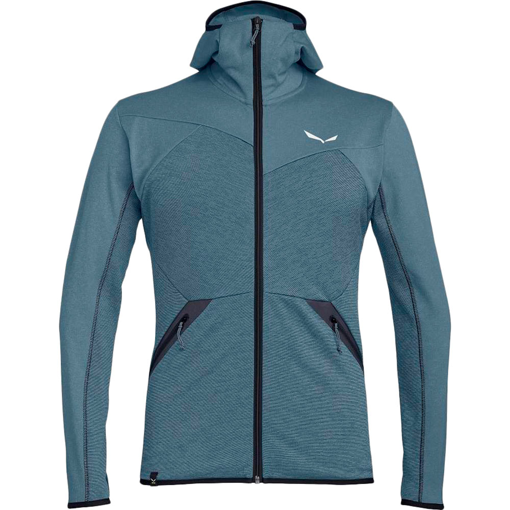 

Кофта SALEWA PUEZ MELANGE PL M FZ HDY 27386 0311 48 M Grey (013.002.6540), Фліс ч PUEZ MELANGE PL M FZ HDY