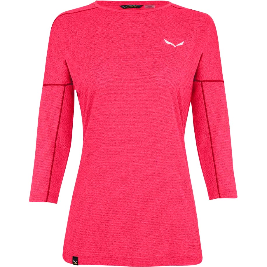 

Термофутболка Salewa Pedroc Hybrid 2 Dry W L/S 44/38 Tee Pink (013.002.8091), Футболка ж PEDROC HYBRID 2 DRY W L/S TEE.