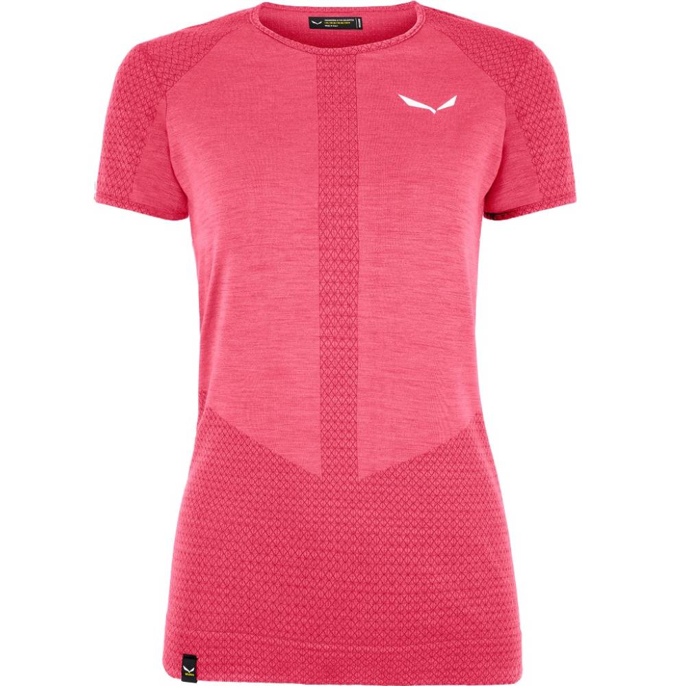 

Термофутболка SALEWA ZEBRU RESPONSIVE TEE W 44/38 Розовый (013.002.9207), Термофутболка ж W ZEBRU RESPONSIVE S/S TEE