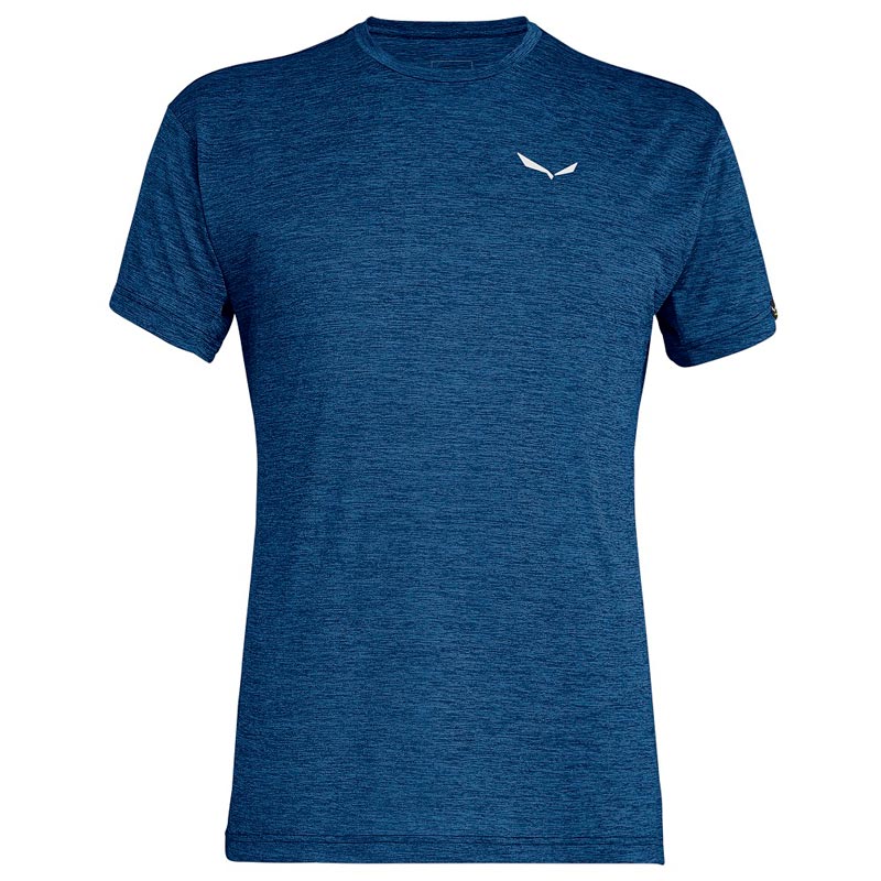 

Футболка SALEWA PUEZ MELANGE DRY M S/S TEE 26537 8675 46/S Blue (013.002.9055), Футболка ч PUEZ MELANGE DRY M S/S TEE