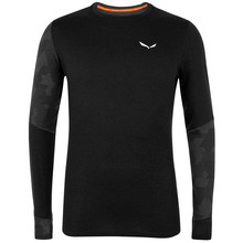 Термофутболка SALEWA CRISTALLO WARM AMR M L/S TEE 28205 0910 48/M Black (013.002.9415)